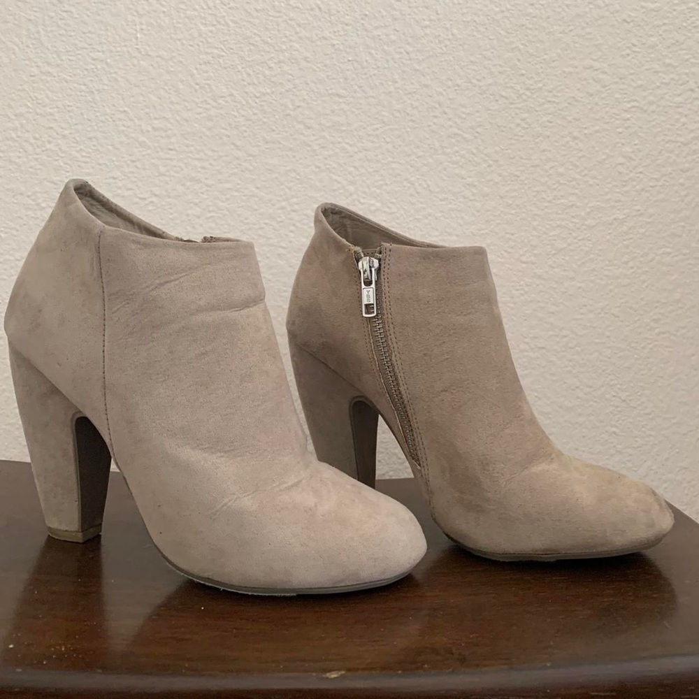 Tan Booties